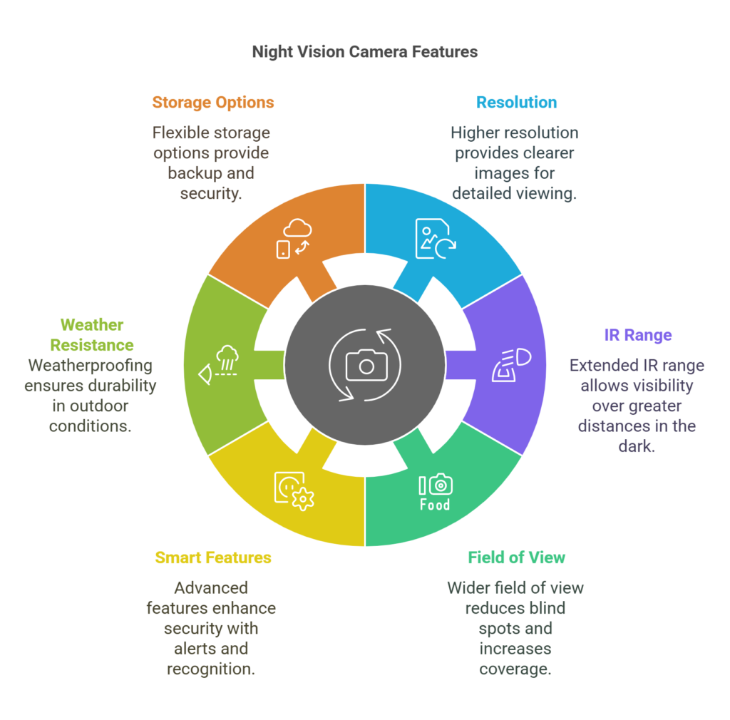 night surveillance security cameras